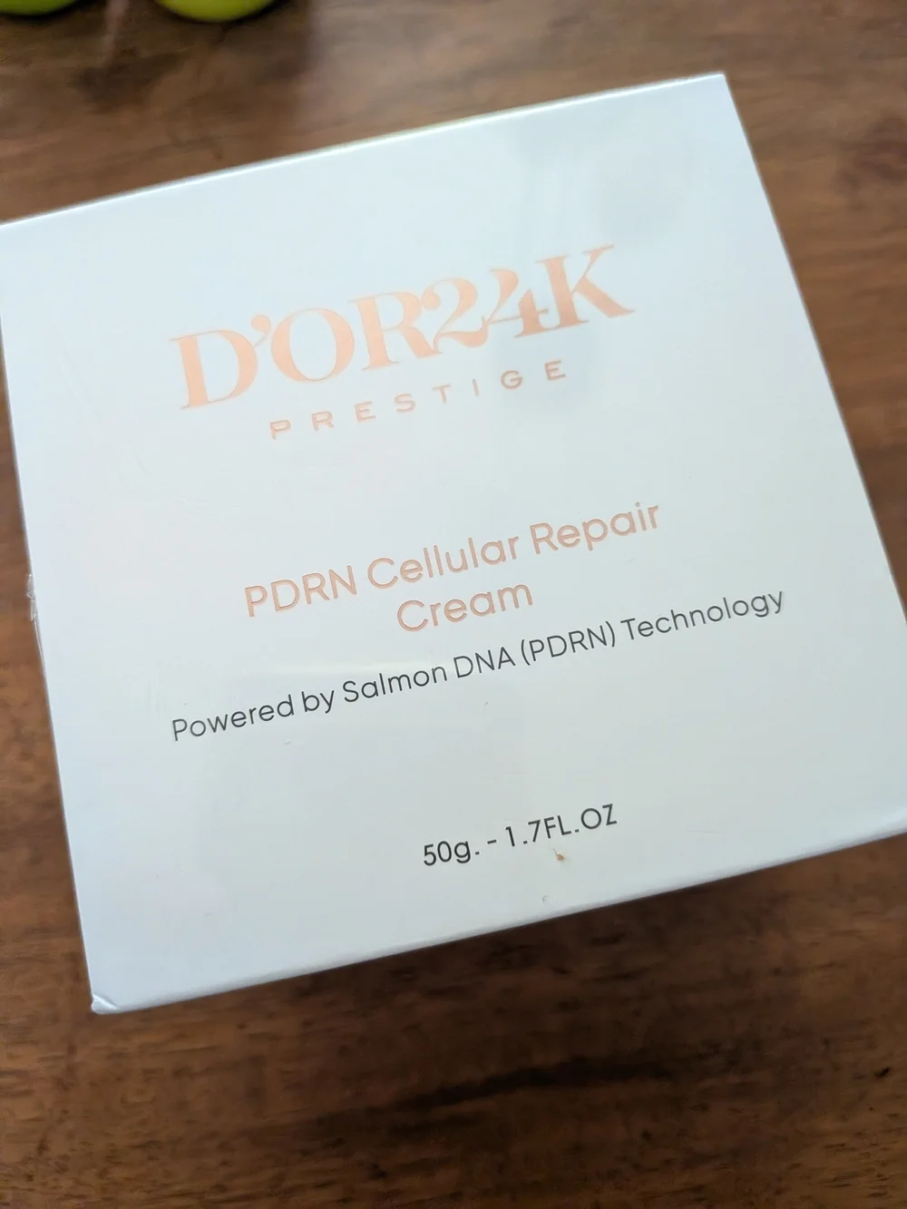 D'OR24K Prestige PDRN Cellular Repair Cream - White